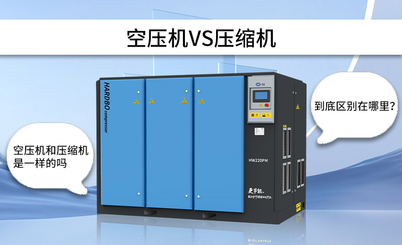 空壓機(jī)和壓縮機(jī)一樣嗎？到底區(qū)別在哪里？